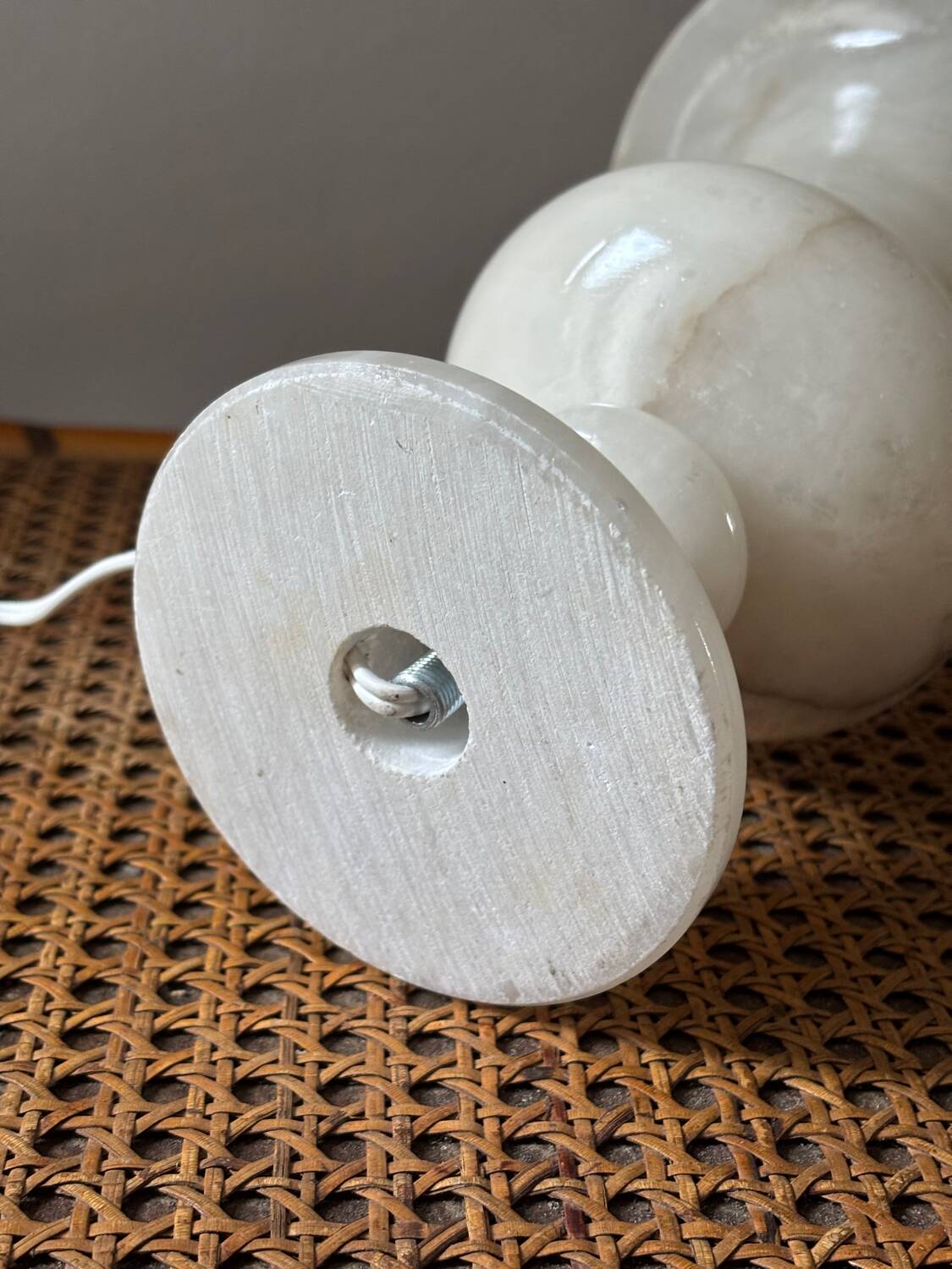 Lampe Médicis en albâtre