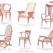 Morris adjustable chair no.6392 by Otto Prutscher for Thonet Austria