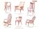Morris adjustable chair no.6392 by Otto Prutscher for Thonet Austria