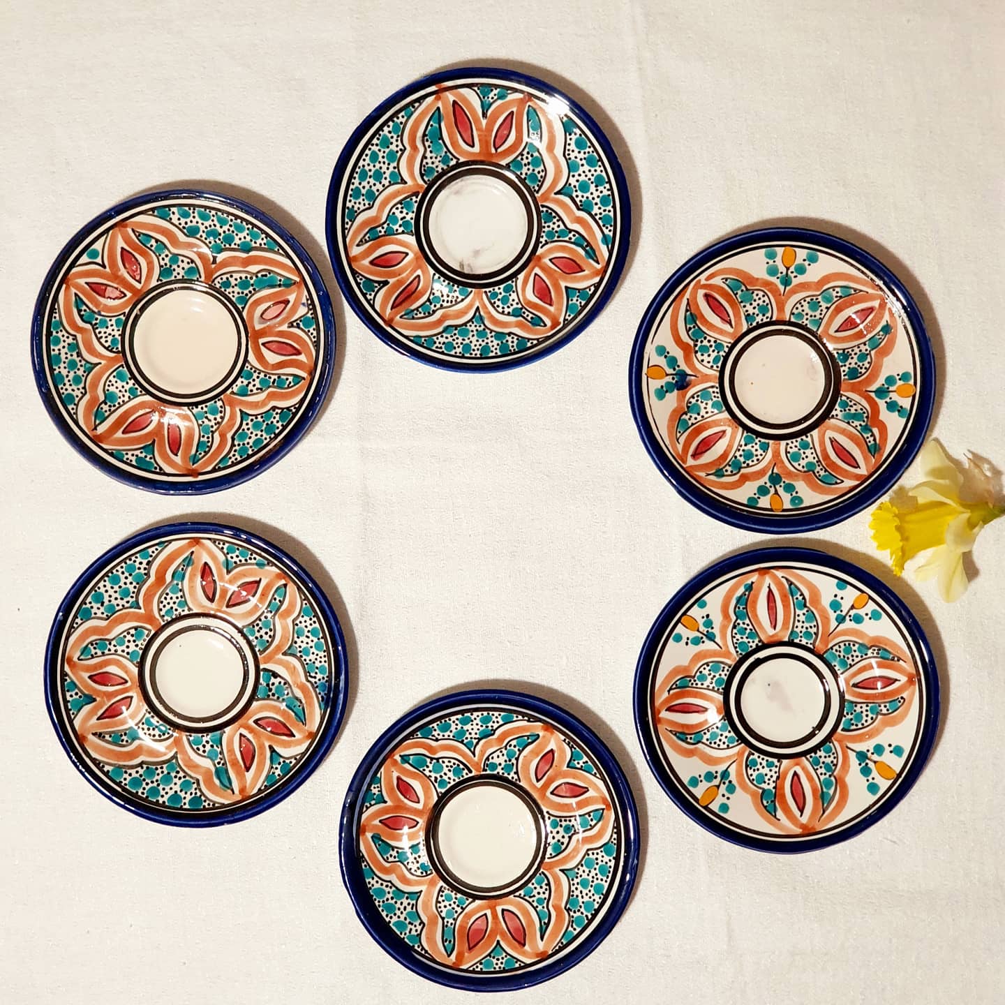 Vintage Moroccan tea service