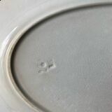 1900s oval serving dish KG Lunéville Lucien