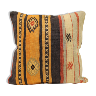 40x40 cm kilim cushion,vintage cushion cover