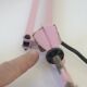 Vintage Architect Desk Lamp / Pop Art / Rare Pink Table Light 1980's
