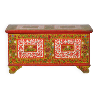 Folk Art Wedding Chest, circa 1940