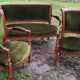 Directoire salon (sofa + 2 armchairs)