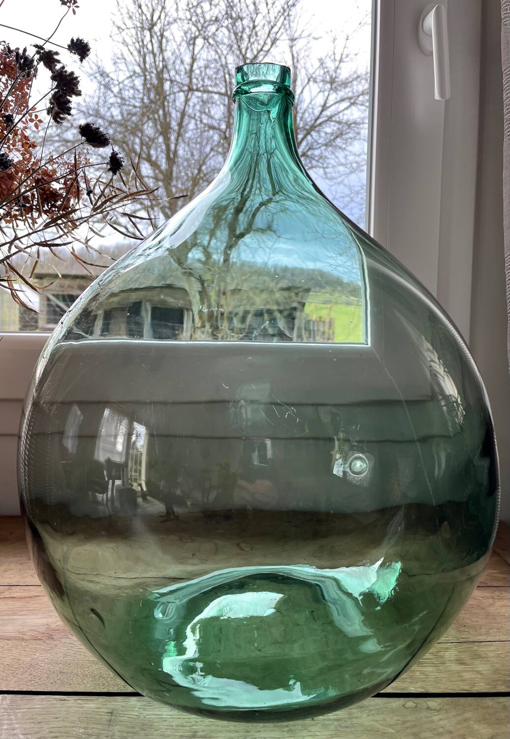 30L turquoise green demijohn