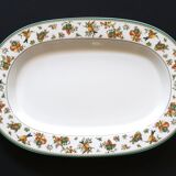 Villeroy & Boch porcelain serving oval dish. Heinrich Golden Birds