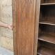 Antique Art Deco Burmese teak cabinet