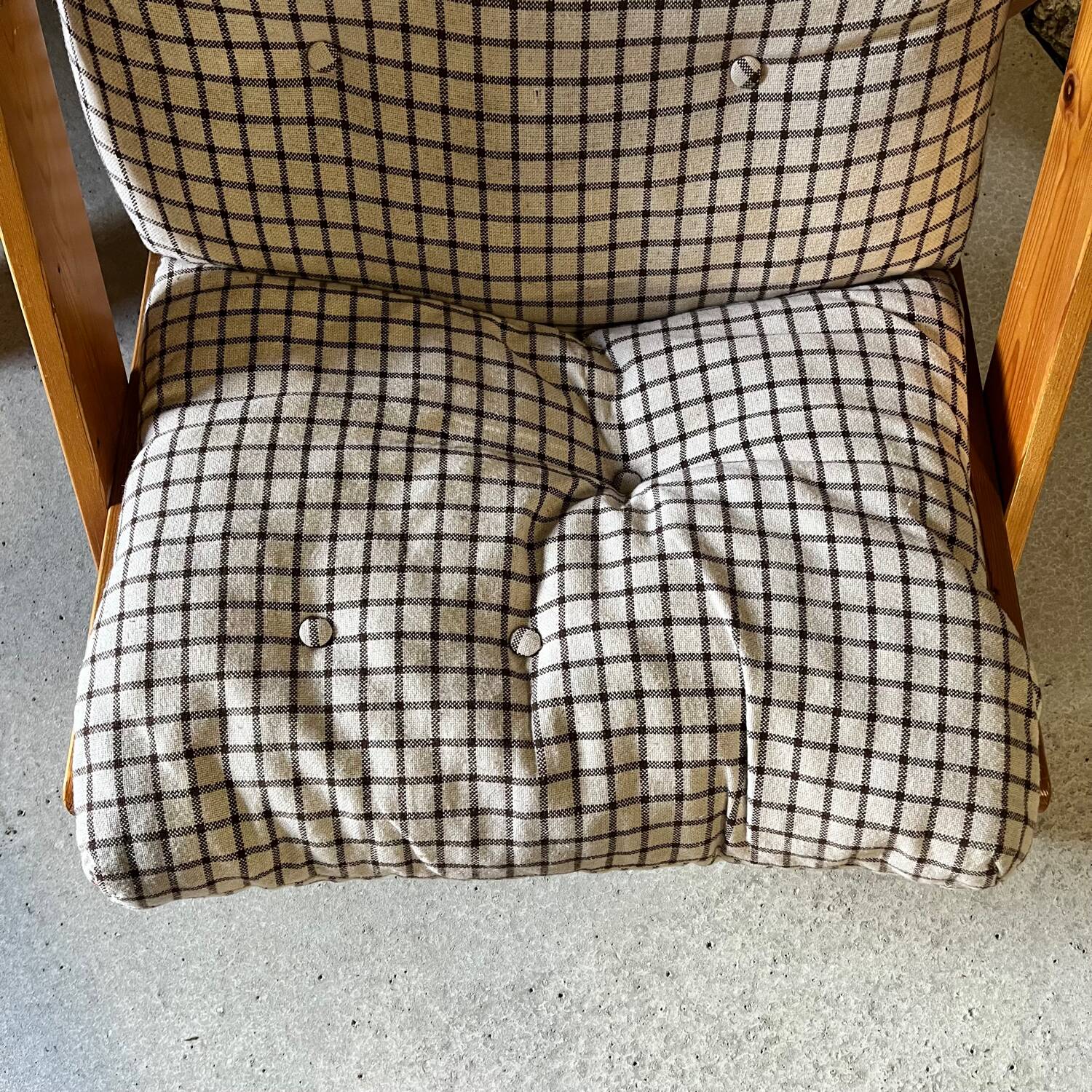 Pair of Kon Tiki armchairs by Gillis Lundgren for Ikea