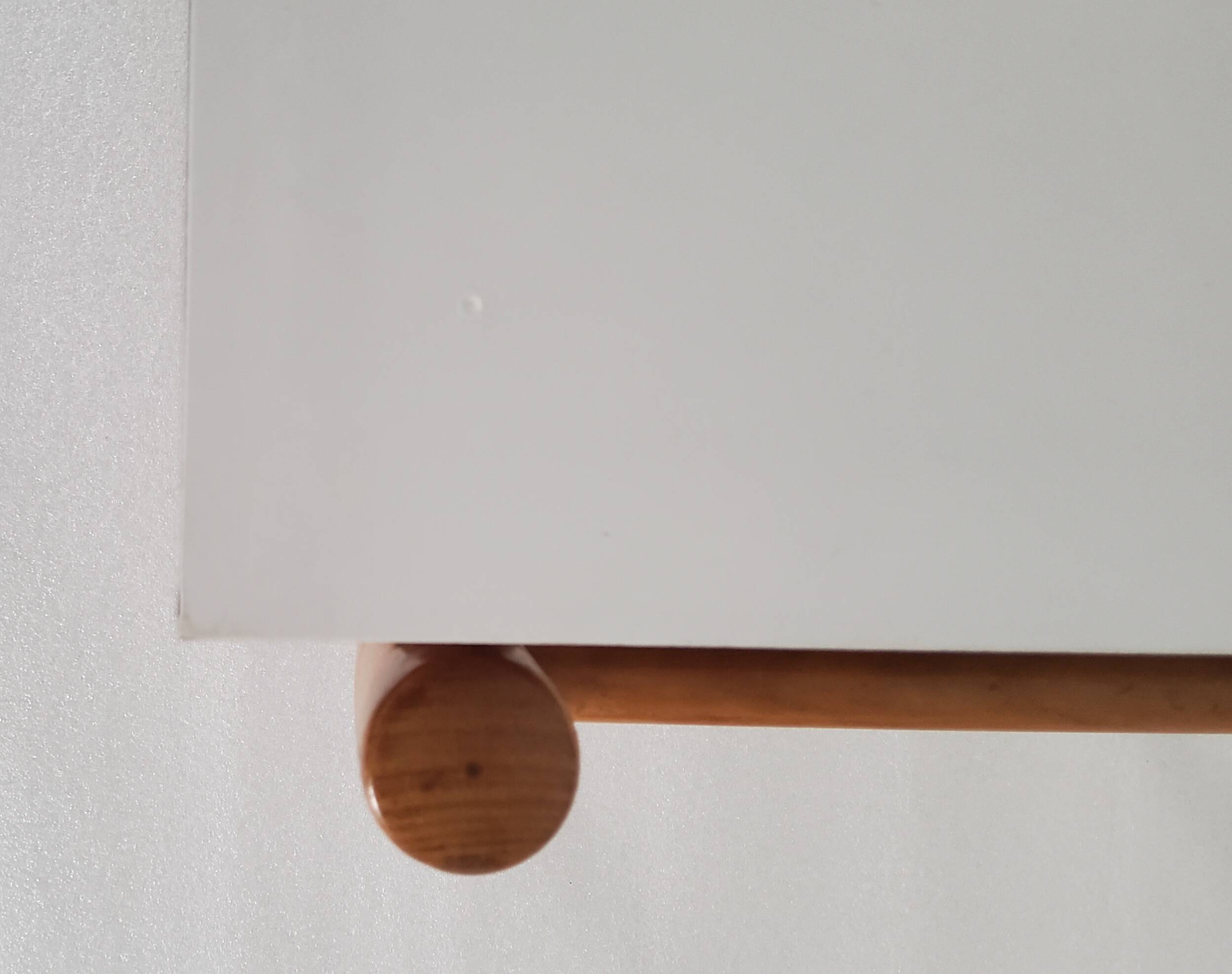 Wooden side table, Van Den Berghe-Pauvers, Belgium