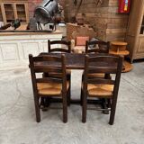 Set of 4 country chairs