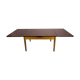 Rare Dining Table Farm Wood and formica Extendable for 10 people year 50 60