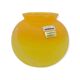 Orange yellow ball vase Ambiente 70s