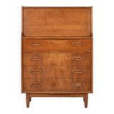 Vintage Midcentury 'Jentique' Danish Style Teak Bureau / Cabinet