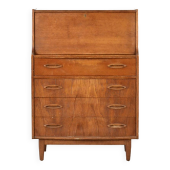 Bureau / Cabinet vintage en teck de style danois « Jentique » du milieu du siècle