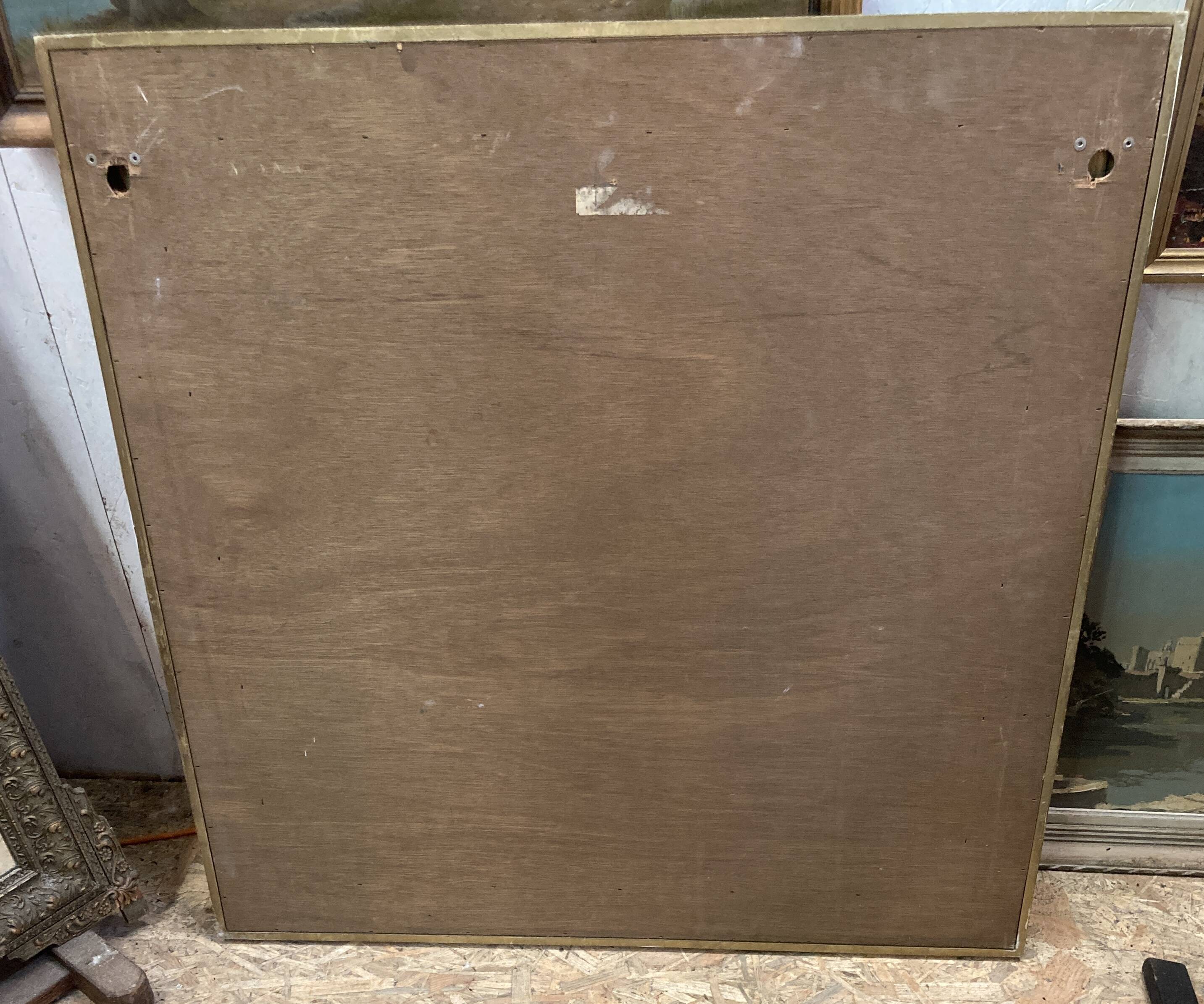 Art Deco Style Faceted Mirror - 95 x 95