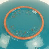 large carstens BOWL decor ankara grey and brown glaze no. 1075-31 1960s