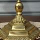 Golden brass chandelier from Israel
