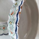 Covered cheese dish in Quimper earthenware – late 19th, early 20th century