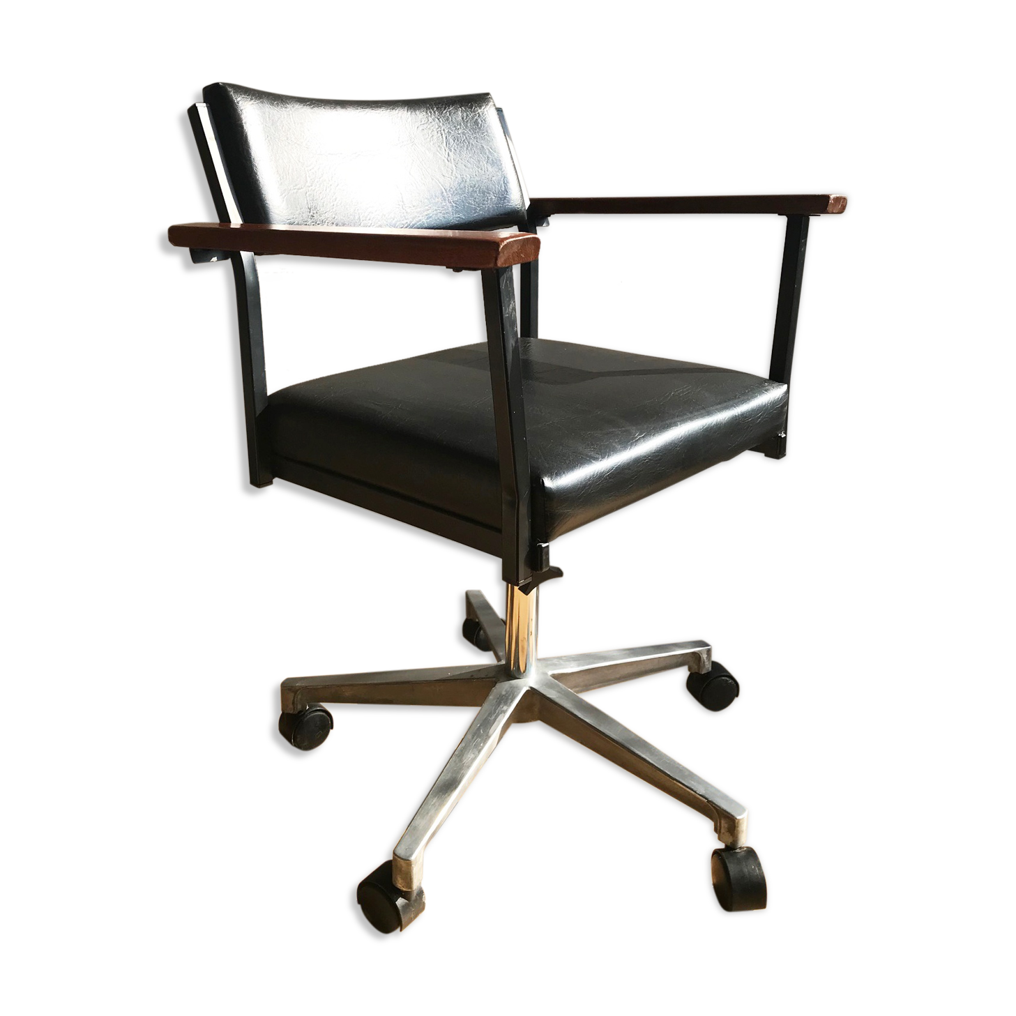 Office chair on wheels