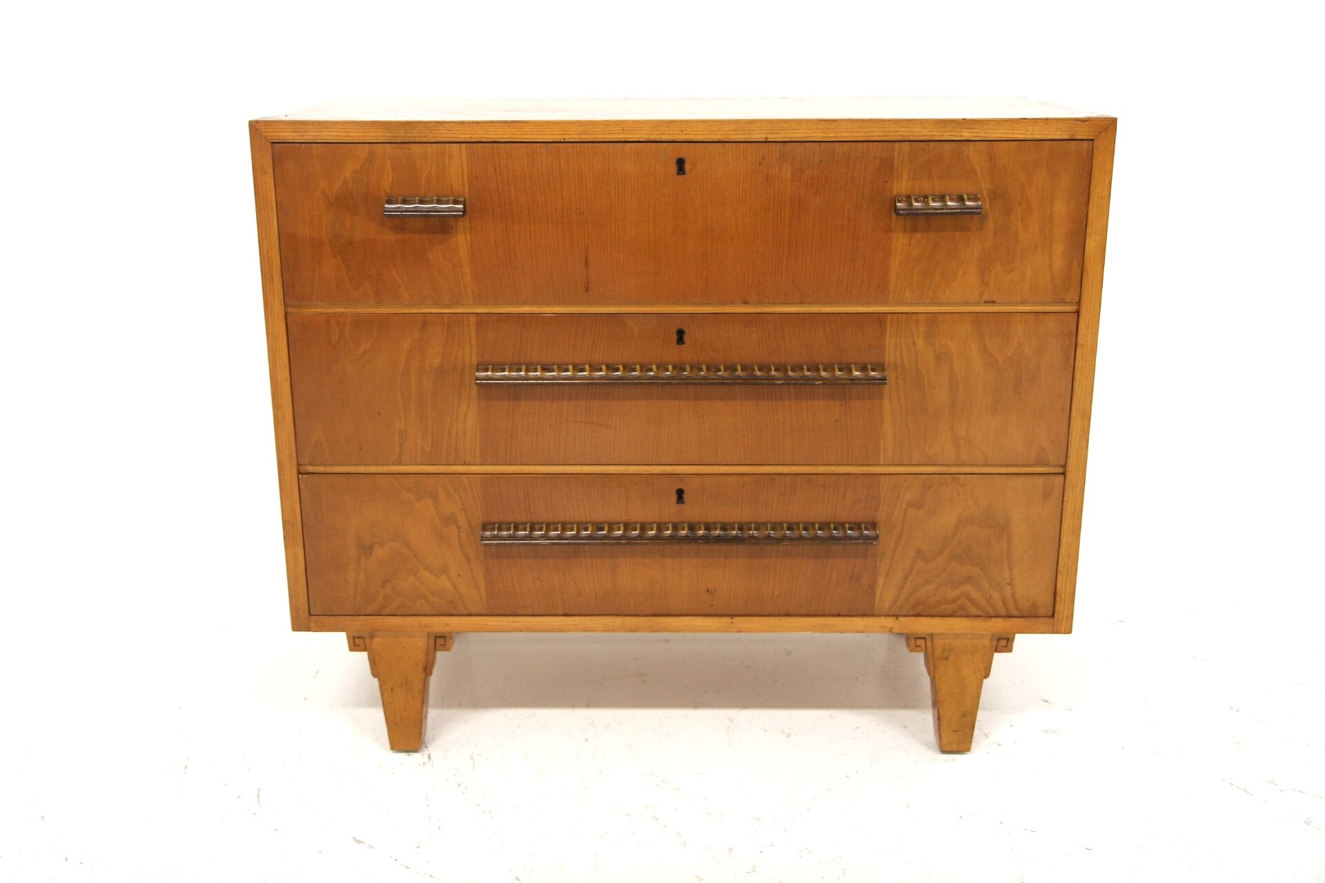 Commode scandinave en orme, Swedish Modern, Suède, 1930