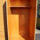 Large rattan and bamboo wardrobe by Dal Vera Italy