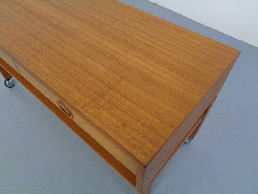 Rollable Chest of Drawers by Rud Thygesen & Johnny Sorensen for Hansen & Guldborg Furniture, Denmark, 1960s