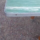 Vintage wooden formica kitchen table