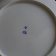 5 assiettes en porcelaine asiatique