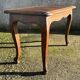 Small coffee or side table, oak, marquetry, Louis XV style, vintage