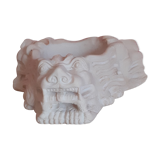 Plaster dragon ashtray