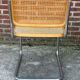 Lot de 4 chaises Cesca modèle b32 en chrome fabriqué en italie par Marcel Breuer