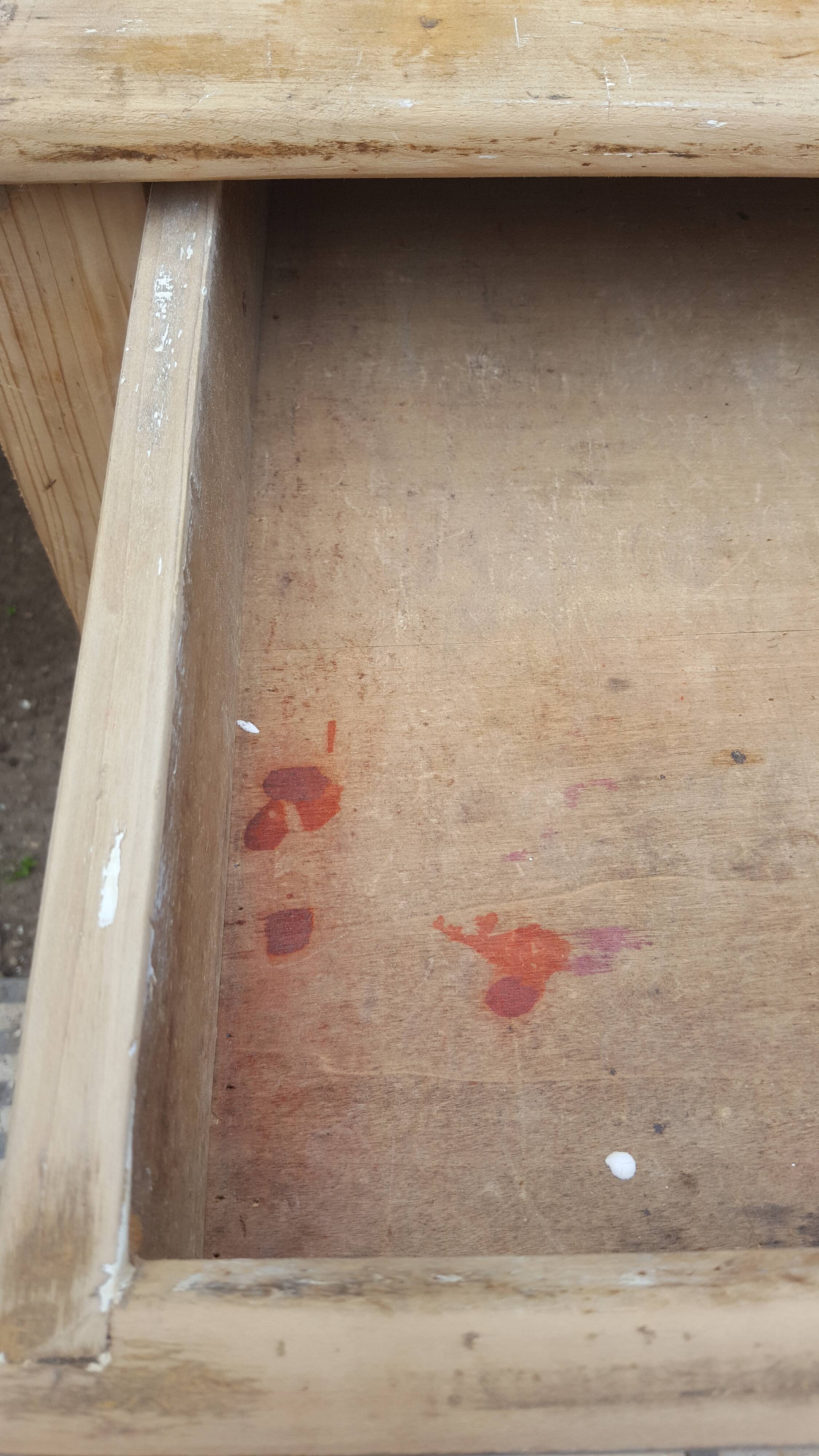 Natural wood charm buffet