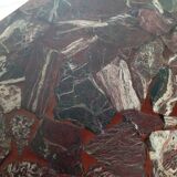 Natural stone and resin coffee table from the 70s