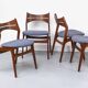 6 Danish Teak Dining Chairs by Erik Buch for Chr. Christensens, 1960s