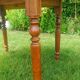 Folding wooden round table – Ø 115 cm