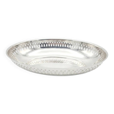 Silver-plated metal centrepiece, Ercuis mid-20th century.
