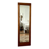Large rectangular beveled mirror