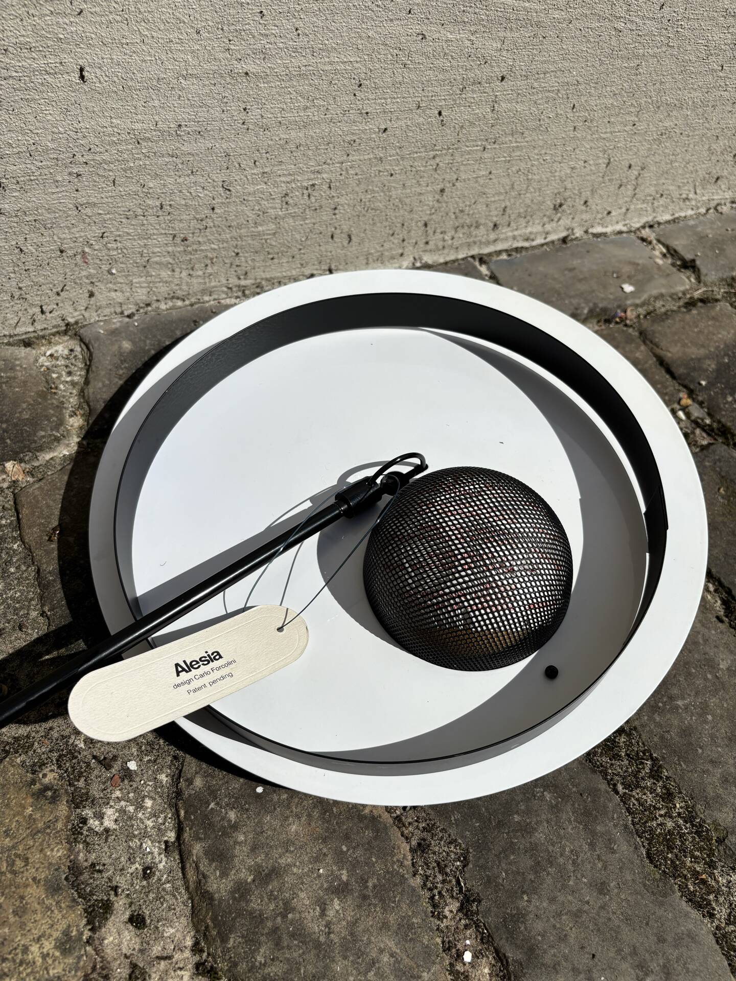 “Alesia” ceiling lamp by Carlo Forcolini for Artemide
