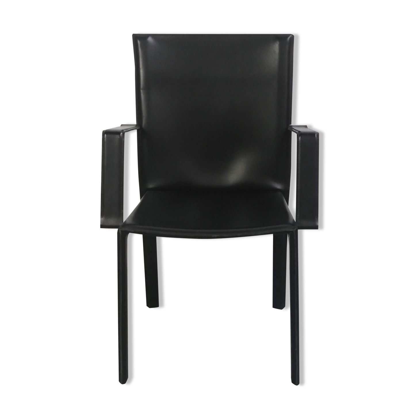 Leather chair Enrico Pellizzoni