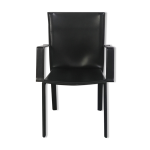 Chaise cuir Enrico Pellizzoni