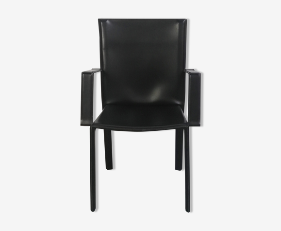 Leather chair Enrico Pellizzoni