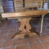 Oak farmhouse table