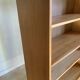 Vintage modernist oak display bookcase