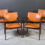 Set of 4 "Elton" Armchairs by Torbjørn Afdal, Norway, 1960s