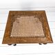 Tabouret vintage tressé viennois tourné table d'appoint vieux tabouret de piano banc de piano orneme