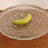 Large glass bowl by Tapio Wirkkala for Iittala, Finland, 1960s.