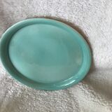 Blue flat plate ceramic