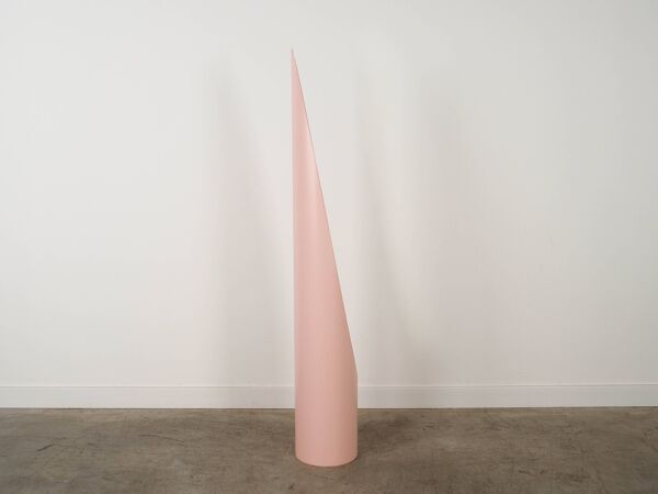 Miroir à rouge à lèvres, rose, design italien, années 1970, designer : Rodolfo Bonetto