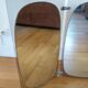 Vintage Fontana Arte triptych mirror